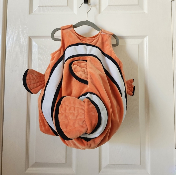 Disney Finding Nemo Orange Fish Plush Halloween Costume 12M / 1 Year - Picture 6 of 10